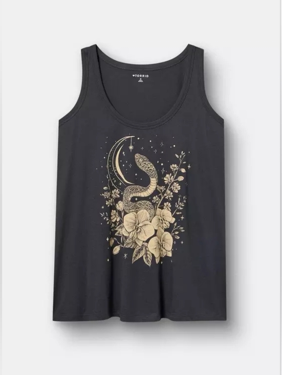 torrid Tops - Torrid Heritage Jersey Scoop Tank Size 2 (Lot Q)
